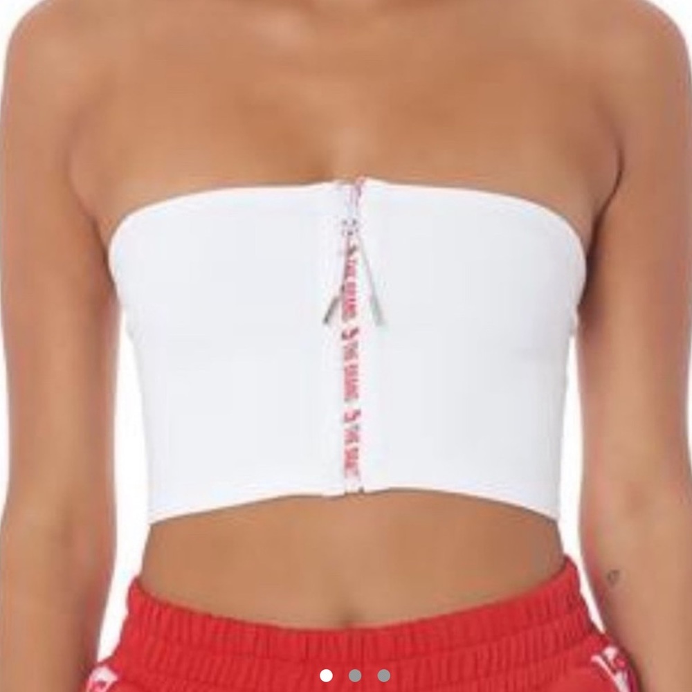 LF ZIP FRONT TUBE TOP